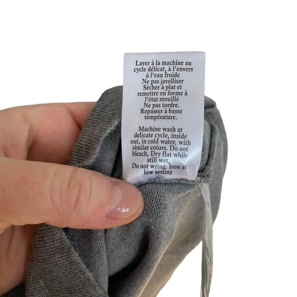 NWOT SAN FRANSISCO Womens Gray Cardigan Size XS Button Down Long Sleeve V-Neck - Picture 8 of 13